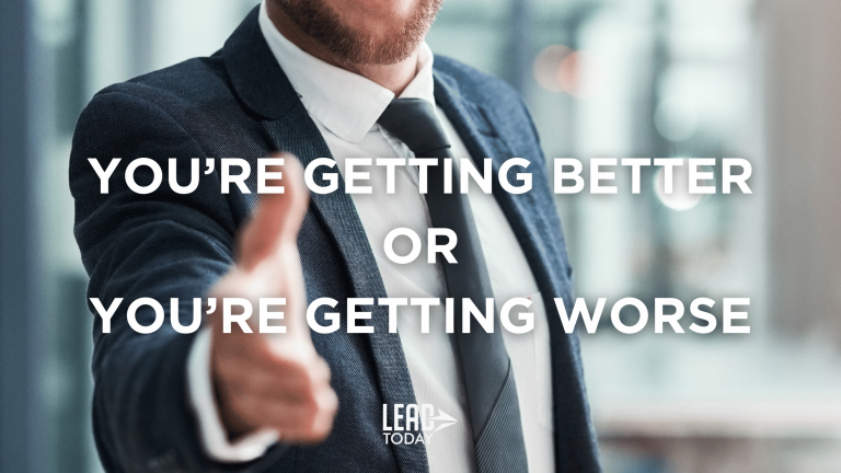 getting better as a leader