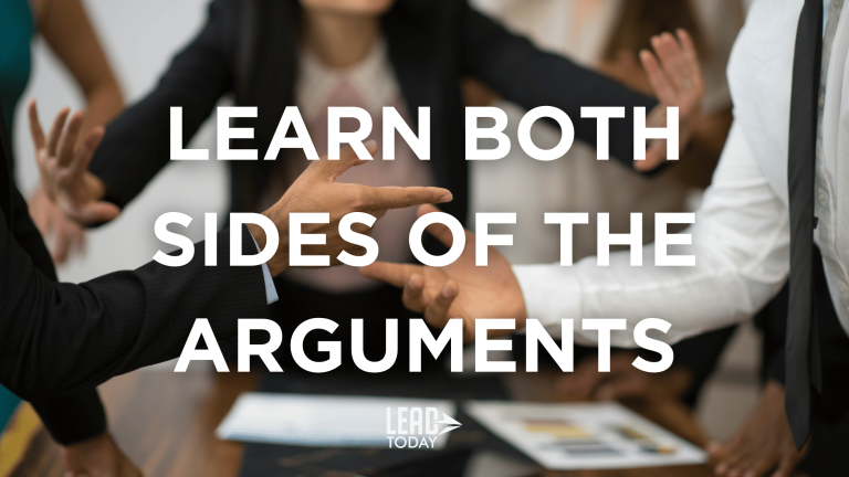 Learn Both Sides of the Arguments