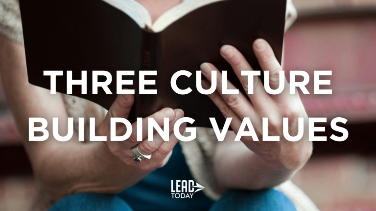Culture Building Values